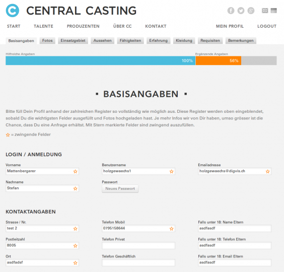 Central Casting - Statisten